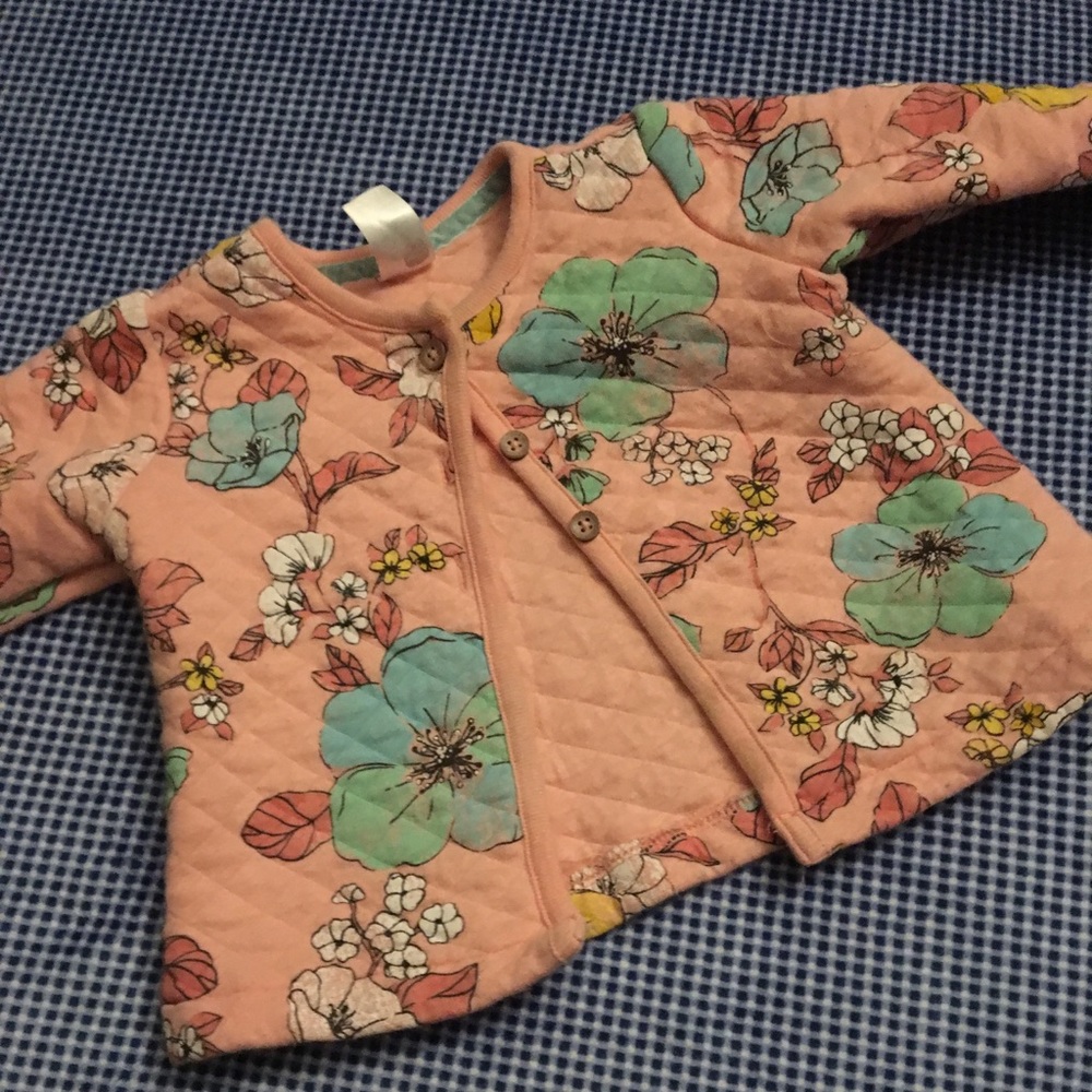 Floral cardigan